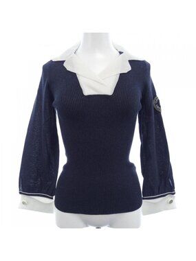 Chanel 08c Knit Top Gray
